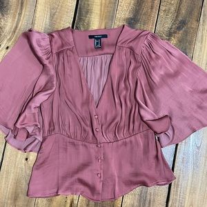 Dusty rose blouse